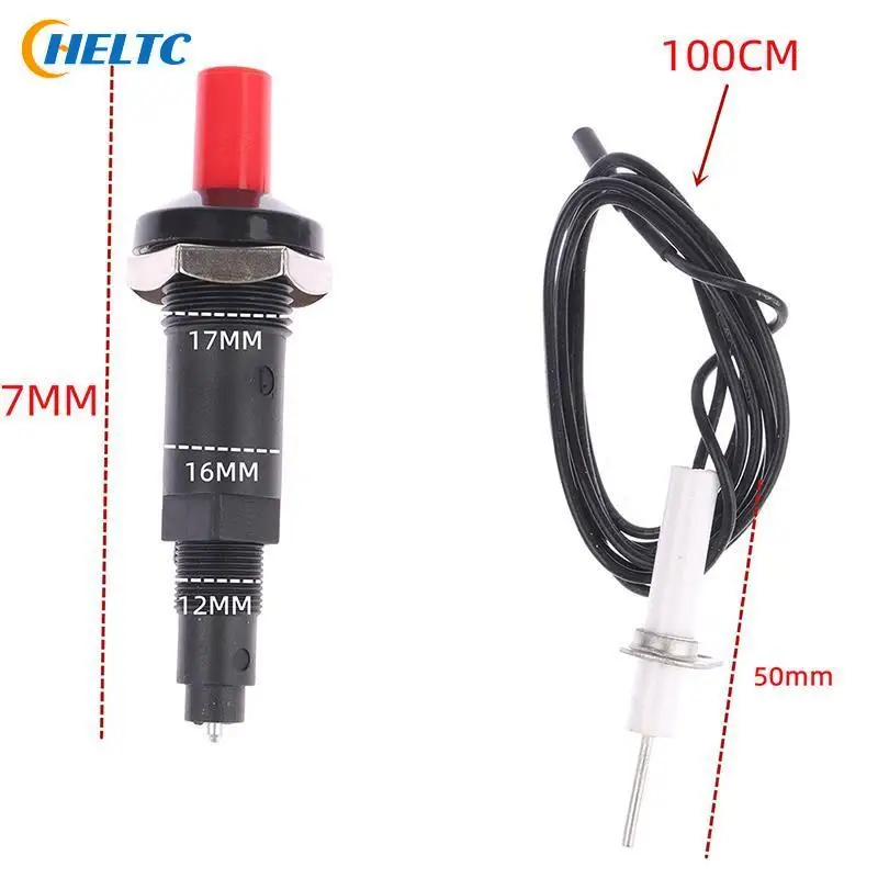 1PCS Heater Parts Piezo Spark Igniter Element For Gas Outdoor Oven Fireplace Heater A Gas Boiler Gas-burner With Cable