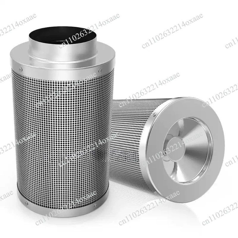 4-inch, 6-inch, 8-inch greenhouse plant tent pipeline cylindrical activated carbon air filter purifier