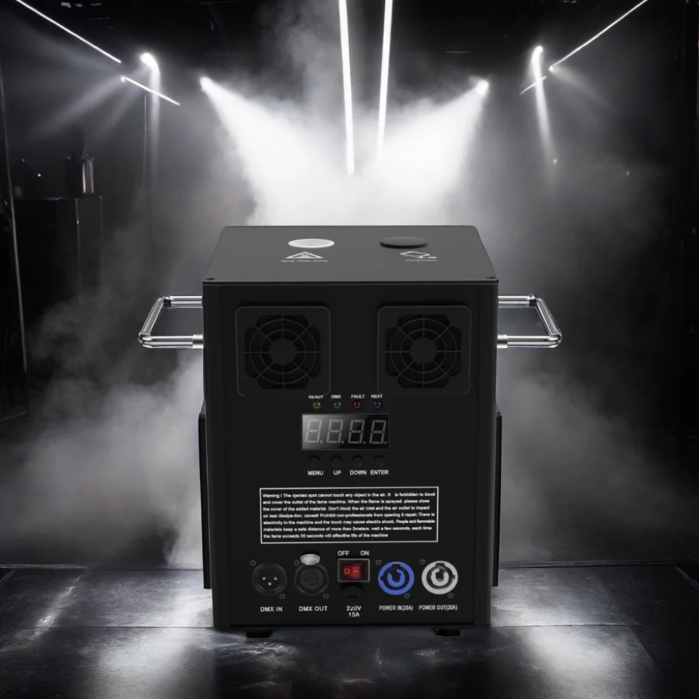 Hot Selling 700W Professional Audio Video & Lighting Stage Electronic Cold Spark Machine in White Black Gold Silver