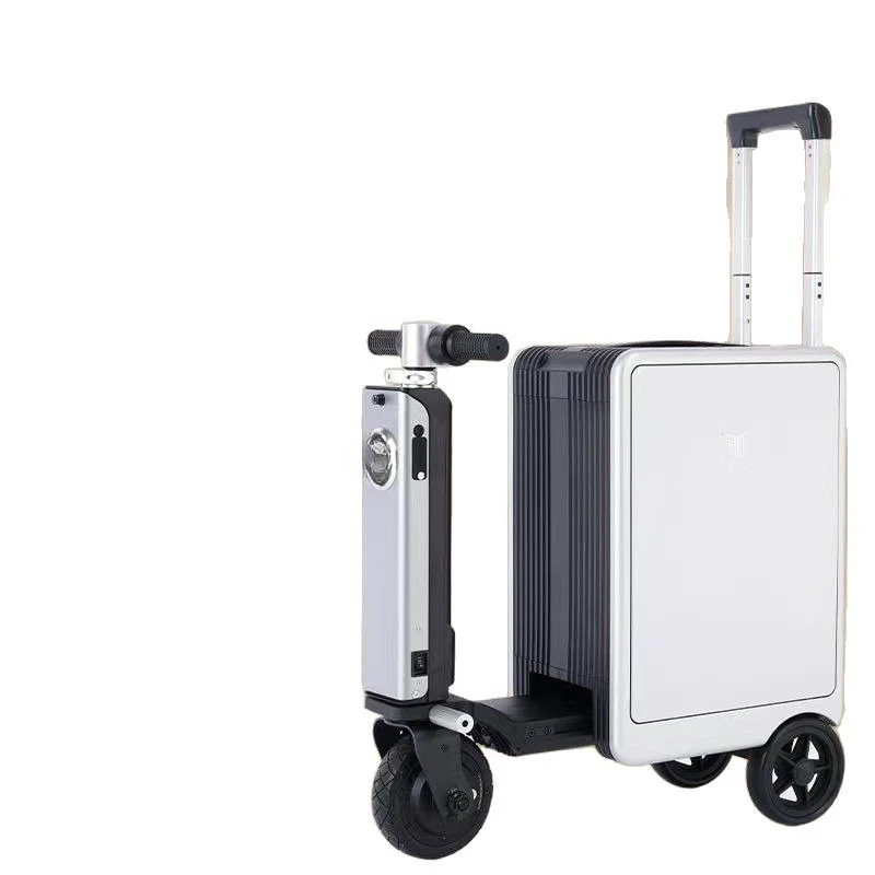 Smart electric suitcase, remote control transportation to catch the plane travel electric boarding case