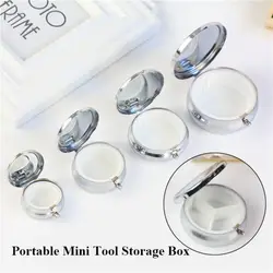 High Quality Portable Tin Jar Container Mini Detachable Refillable Bottles Candle Jars Jewelry/Pill