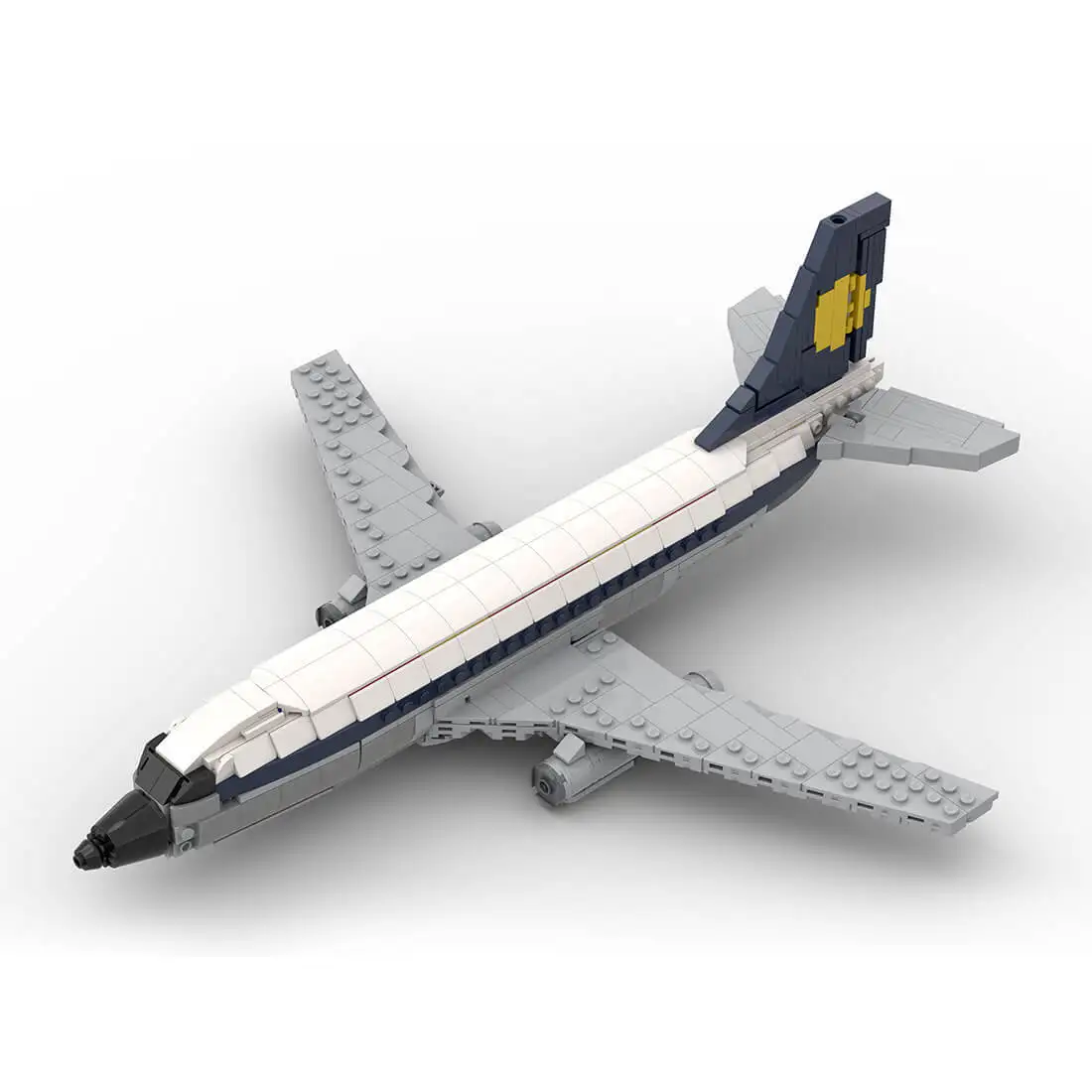 

Пользовательские MOC-129205 Самая продаваемая модель реактивного самолета в масштабе 1:80, 874 шт.