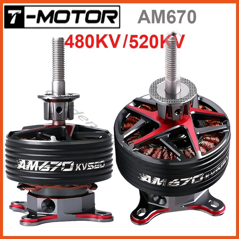 T-MOTOR AM670 AM Series Brushless Motor Light weight for Fixed Wing Drone 3D Freestyle Flight