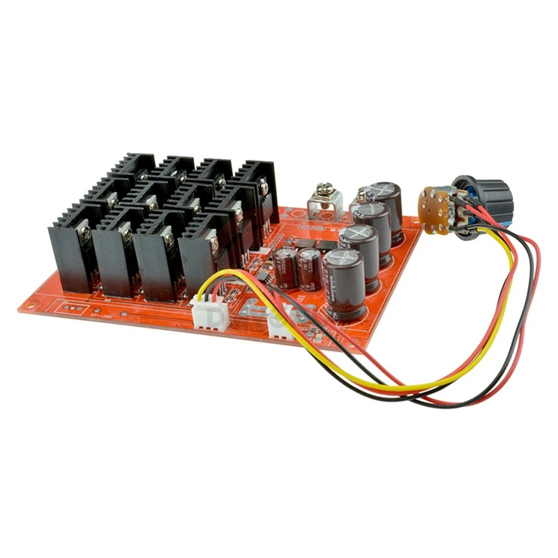 3000W DC Motor Speed Controller 10-50V 60A PWM HHO RC 12V 24V 48V Regulation 5-100% With Control Switch