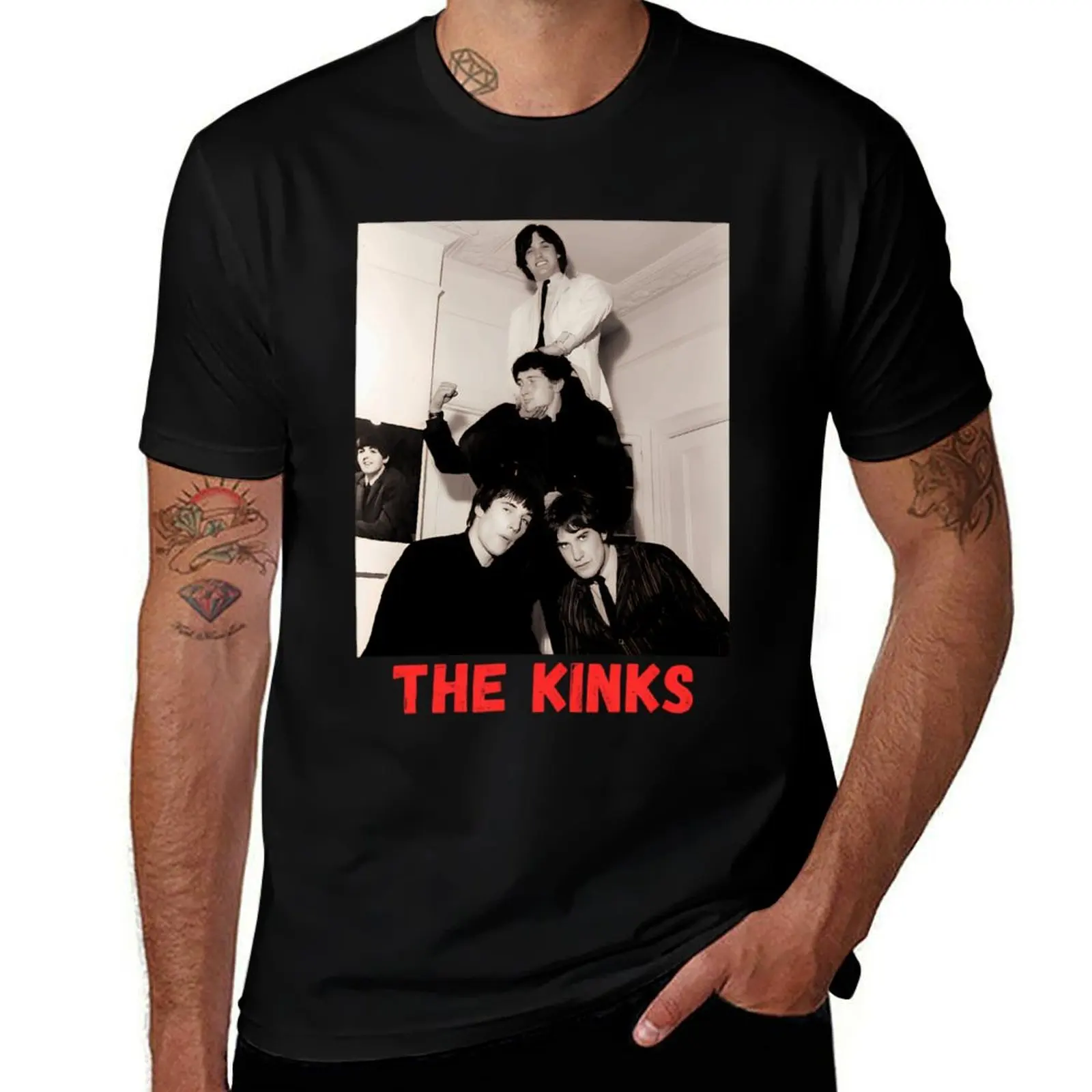 

the kinks T-Shirt cotton t shirt pack t shirts for man cotton funny