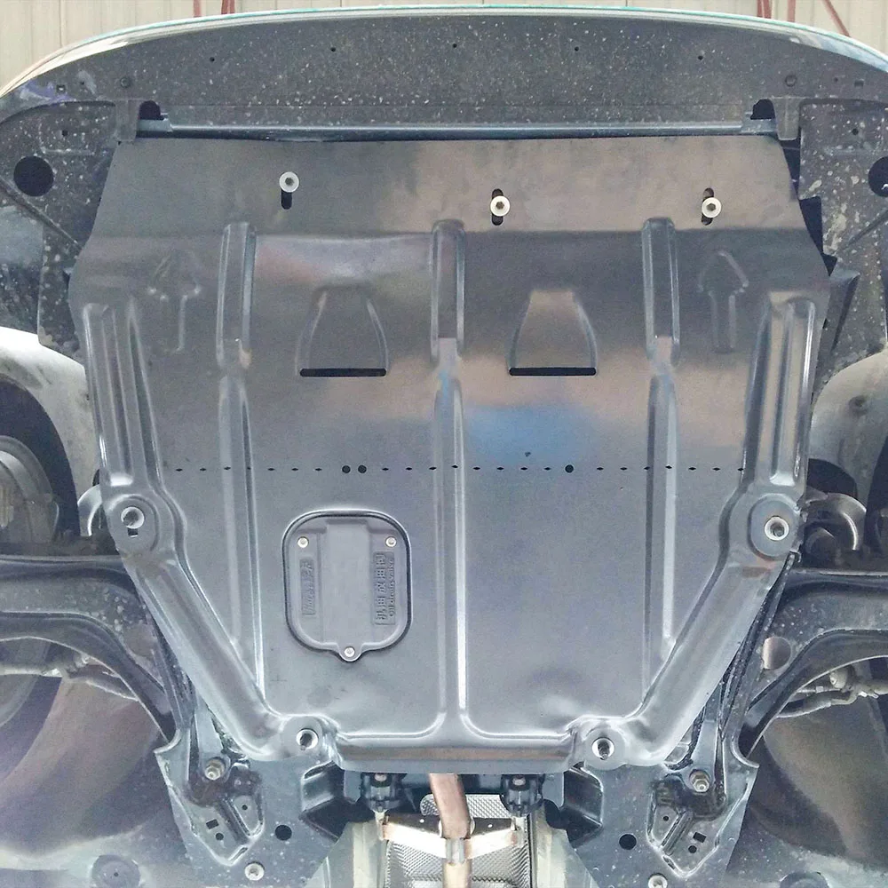 Dispositif de Protection sous le moteur en plastique et acier, capots de moteur, bouclier de moteur, accessoires de voiture pour PEUGEOT 301 2014 – 2019 1,6 l