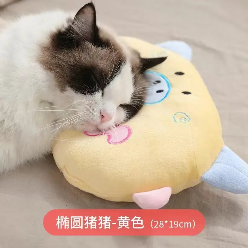 Pet Pillow Small Pillows,Teddy Dog Bedding Cartoon Supplies,Cat Cushion Cat Sleeping Mat Cat House,Dog Bed,Dog  Accessories