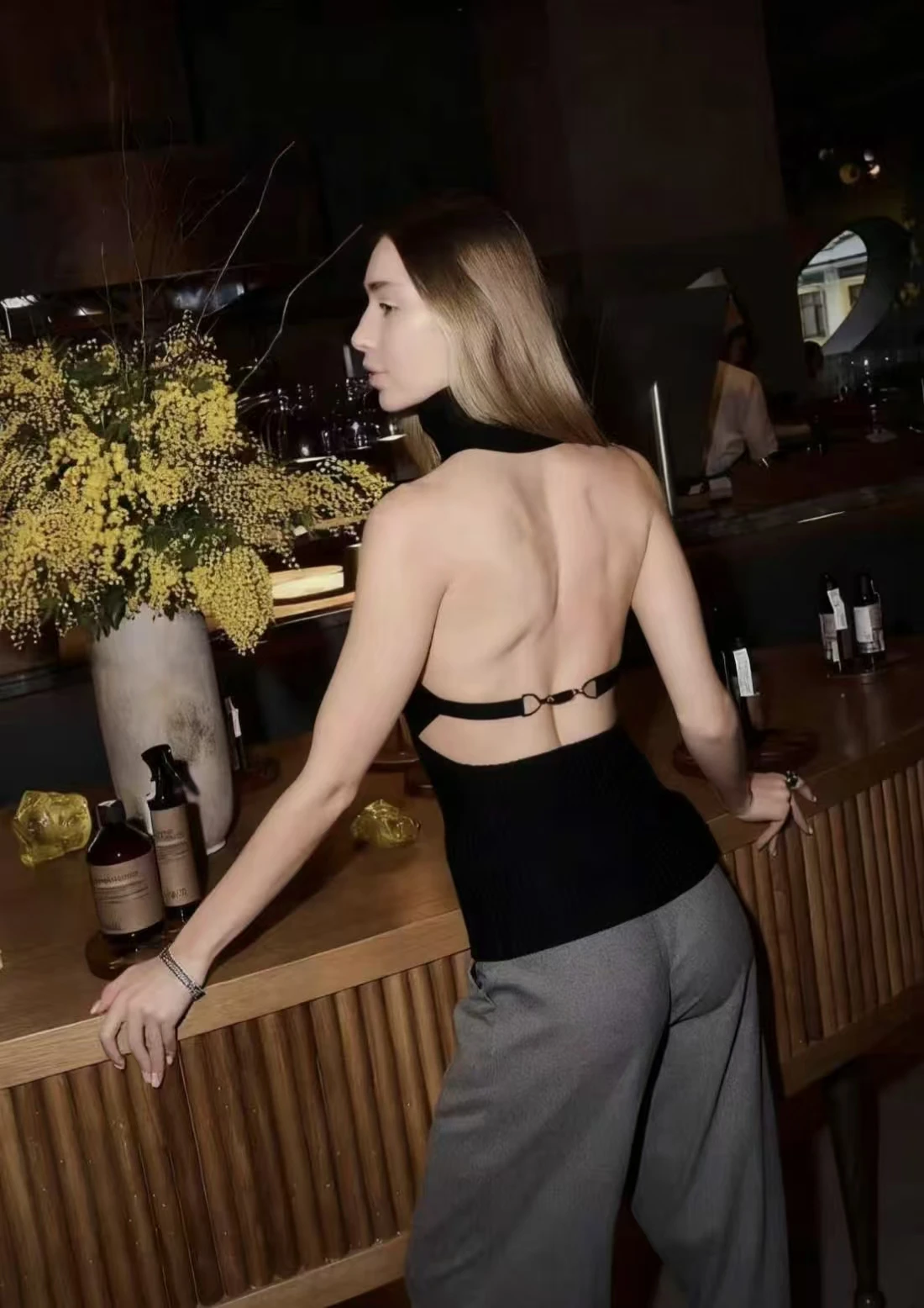 Black Only Top
