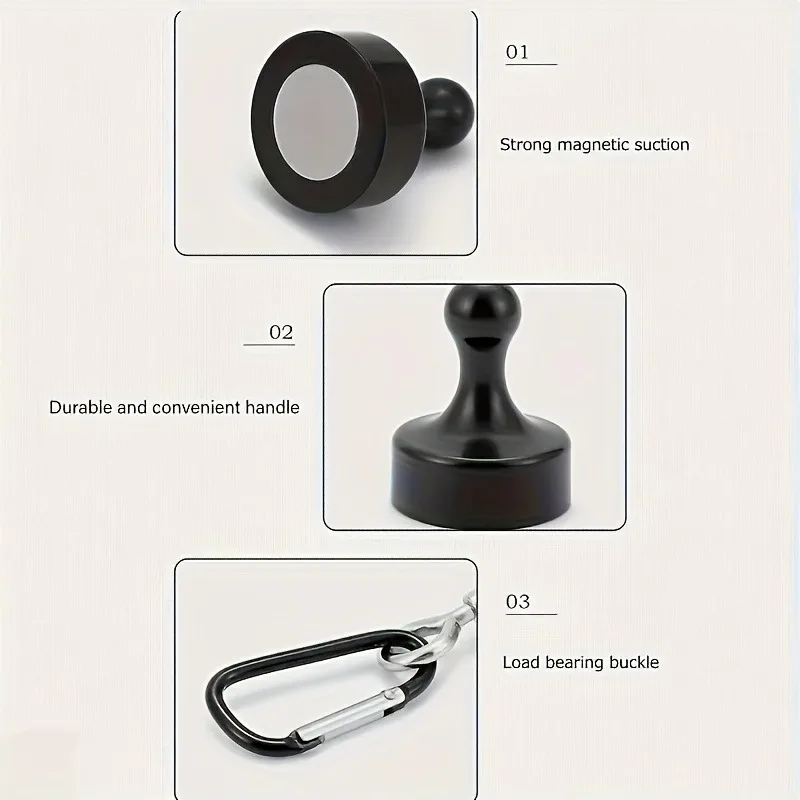 Camping Magnetic Hooks, 2pcs Set