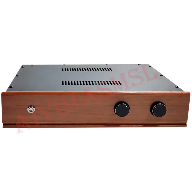 

AIYIMA SMSL Reference Malan & Shi 7 M7C Vacuum Tube Preamp ECC83 6Z4 Rectifier Solid Wood Case LED Tube Preamplifier Amplifier