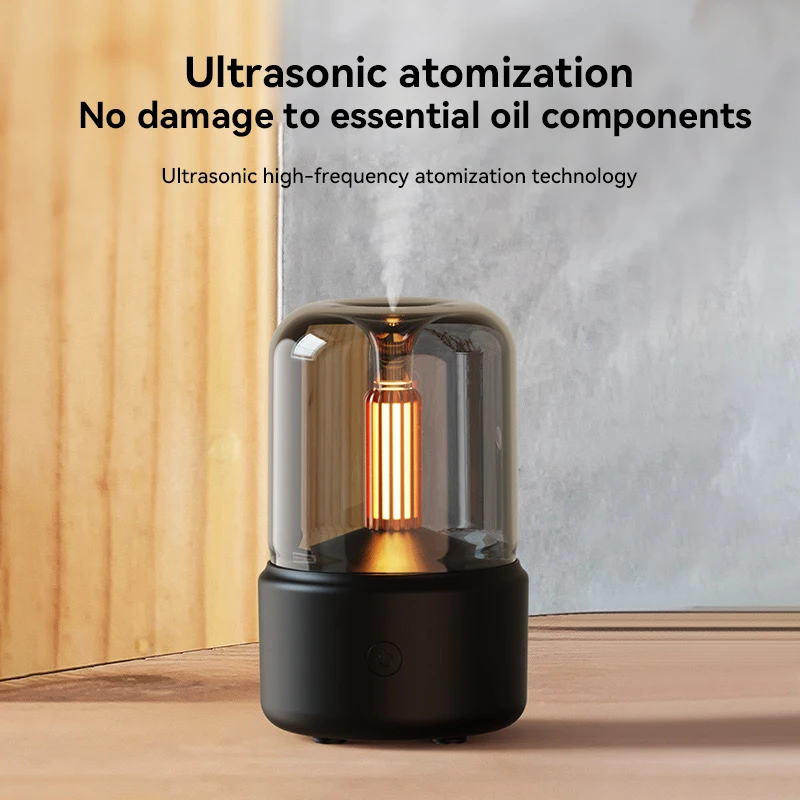 

Hogar 120ml Home Portable Aroma Diffuser USB Air Humidifier Essential Oil Night Light Cold Mist Maker Sprayer for Gift Bedroom