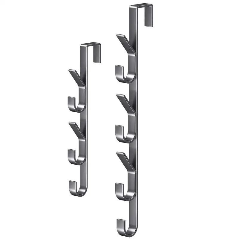 

Надверные крючки для одежды из углеродистой стали, прочные, универсальные, для хранения и организации вещей в доме