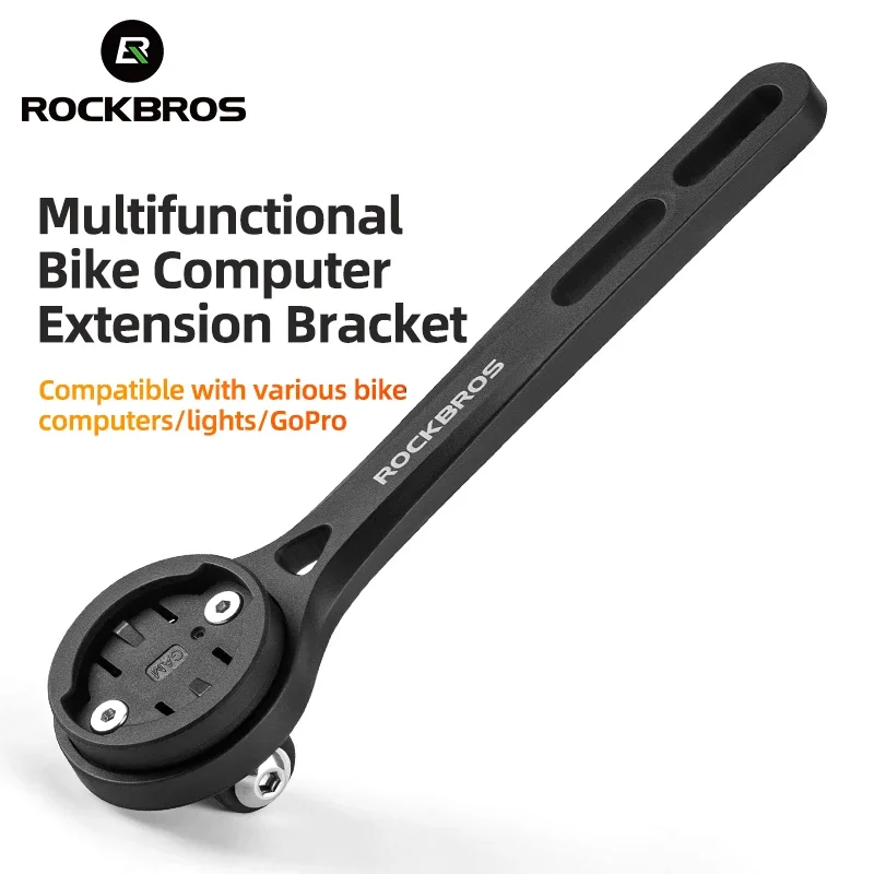 ROCKBROS Bike Speedometer Holder Integrated Handlebar Mount for Gopro Mount Bicycle Computer Stopwatch Light Mount Accessory