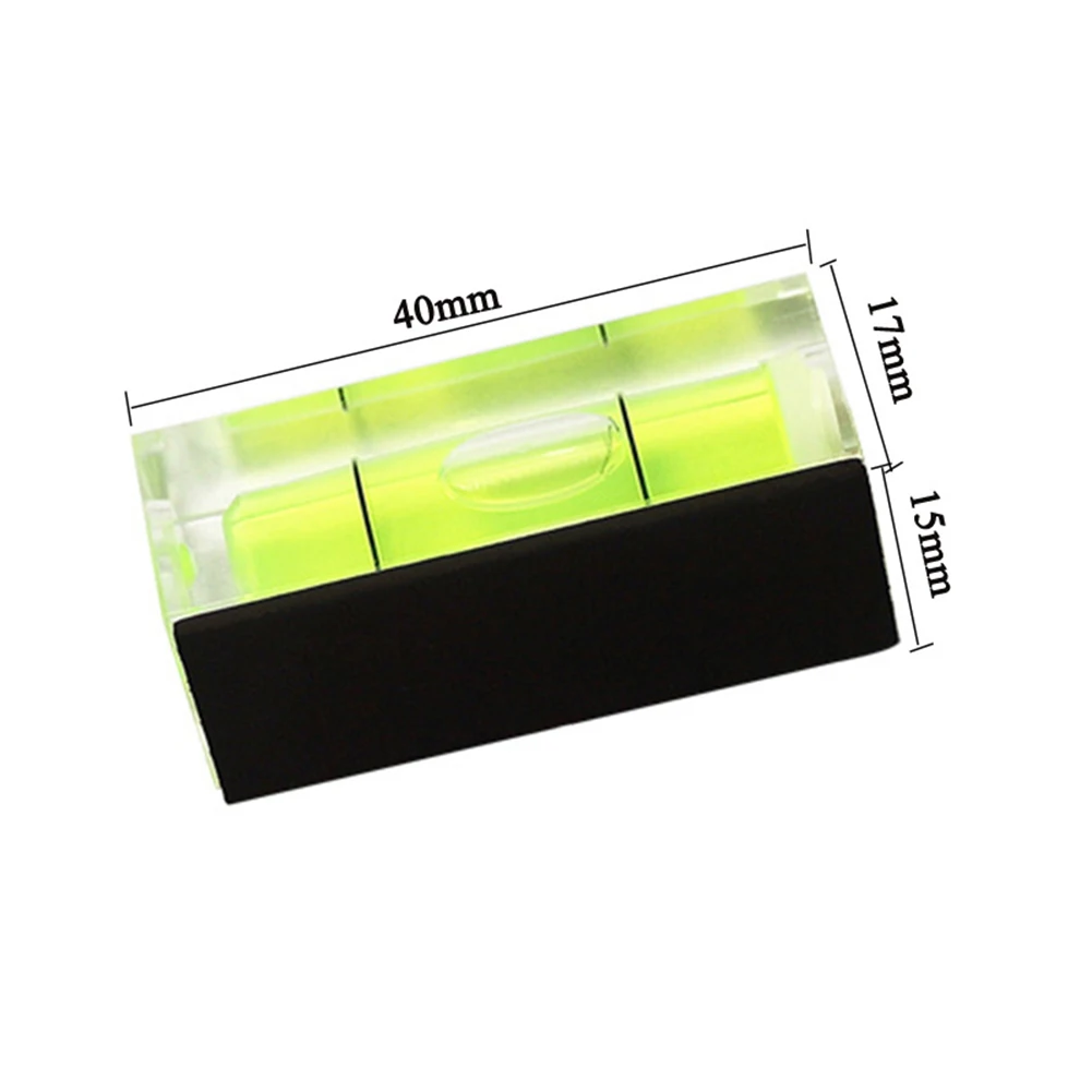 Magnetic Bubble Level Mini Bubble Level Rectangular Cylindrical Level Miniature Photo Frame Level Measuring Tools