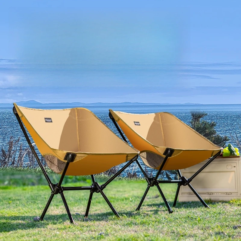 

Fishing Orange Camping Chair Folding Equipment Reclining Travel Camping Chair Outdoor Portable Sillas De Playa Furnitures