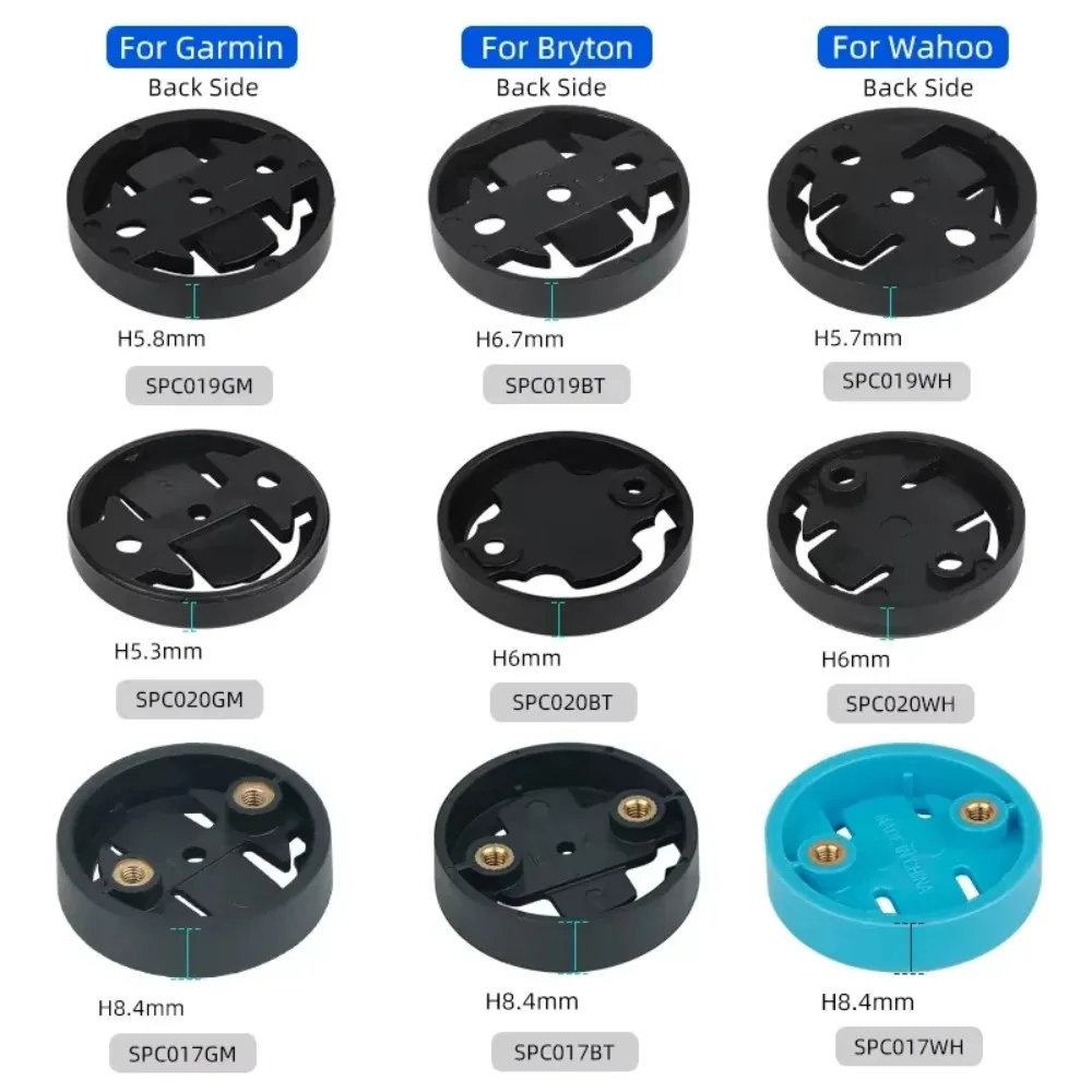 2 قطعة دراجة الكمبيوتر محول تركيب ل Garmin/Magene/Bryton/Wahoo العلوي الخلفي الرادار ضوء إدراج دراجة اكسسوارات