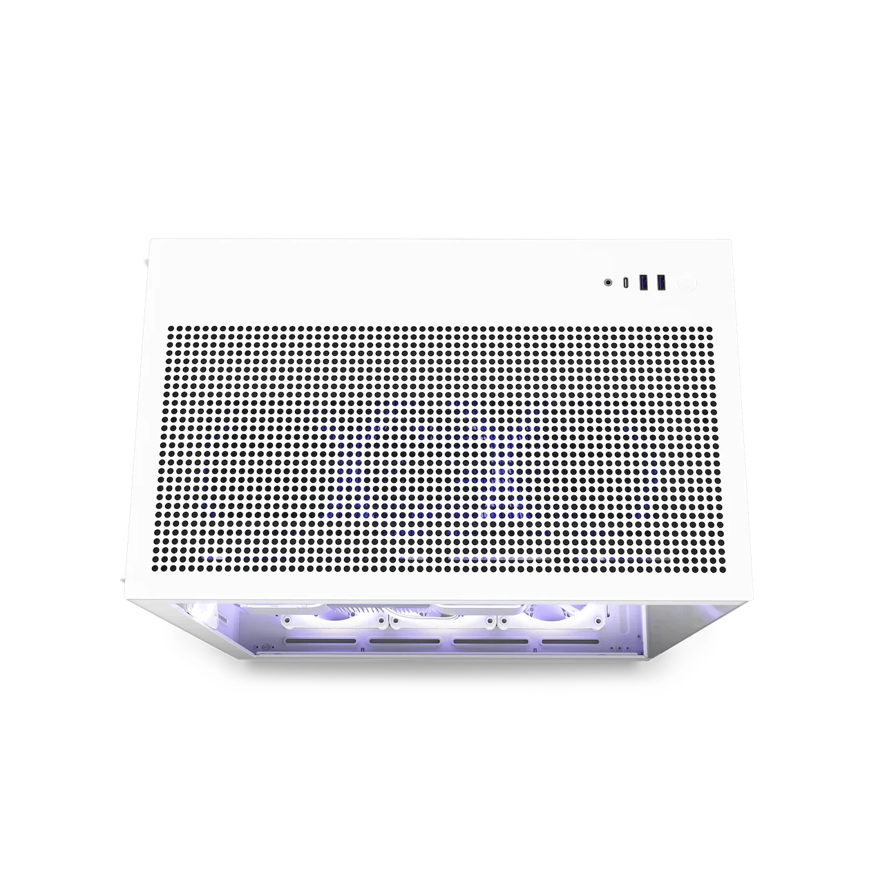 Hot Sale Computer NZ Case H9 Flow Wit RGB Middle Tower Case PC Gaming CASE