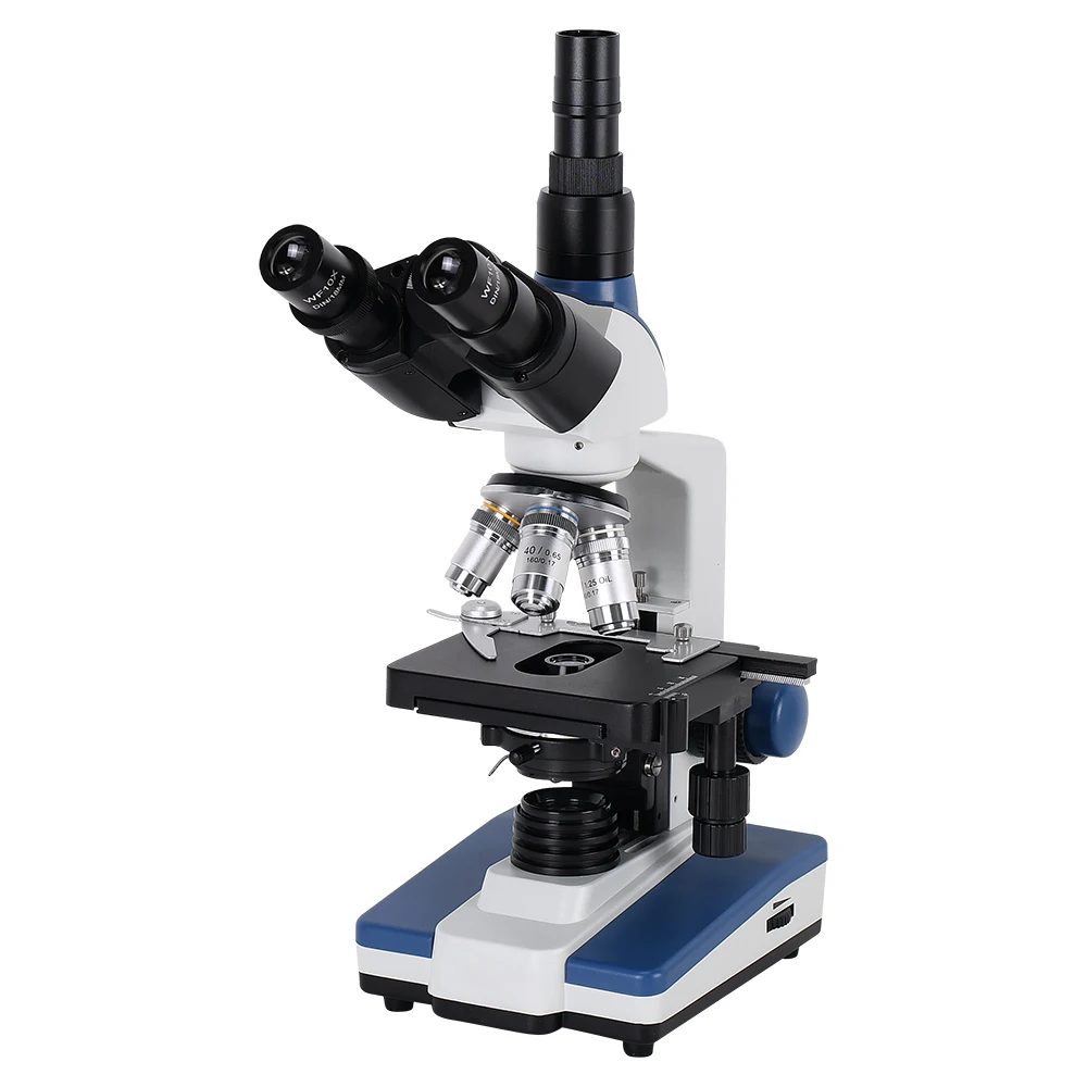 40X-2500X USB Professional Compound Biological Microscope Adjutable Mechanical XY 3D Stage for Medical Educational Science Lab