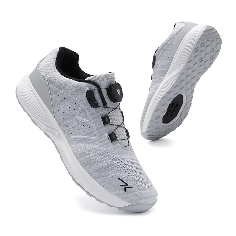 

MTB Cycling shoes Footwear Men Bicycle Indoor Cycling Sneaker speed Lock Flat pedal Cleat shoes Mountain bicycle trekking shoes