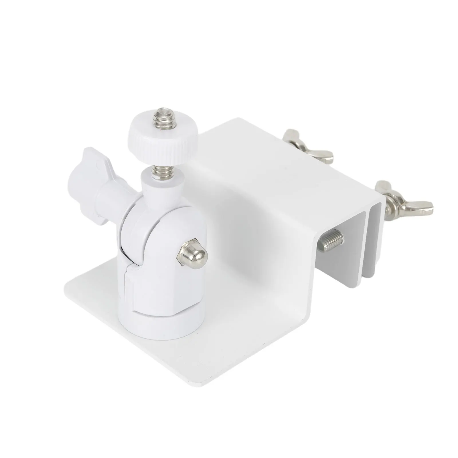 Monitoring Bracket Rust Resistant Weatherproof Gutter Mount Bracket with Screw Adapter for Security Cameras Indoor Outdoor Use