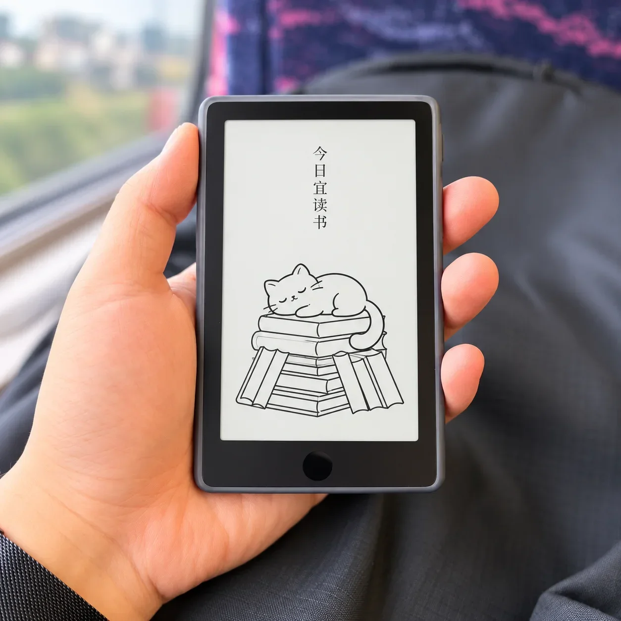 XTEiNK X4 Pro 4.3Inch EInk eBook Reader Adjustable Front Light Touchscreen Page Turn Buttons Pocket Portable eReader For Readers