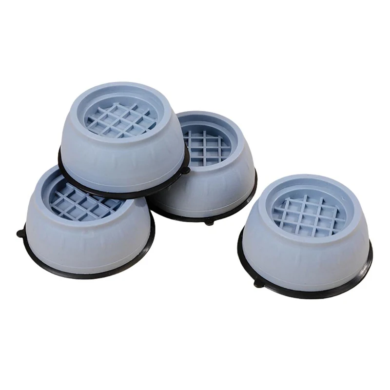 4Pcs Anti Vibration Pads Washing Machine Rubber Feet Legs Mat Universal Noise-reducing Leg Base for Furniture