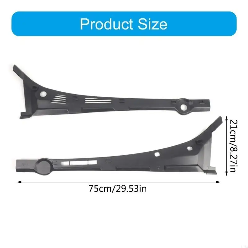 462a Substitua 51711960843 Capas capuz para pára -brisa do pára -brisa esquerda e direita Tampa do limpador pára -do