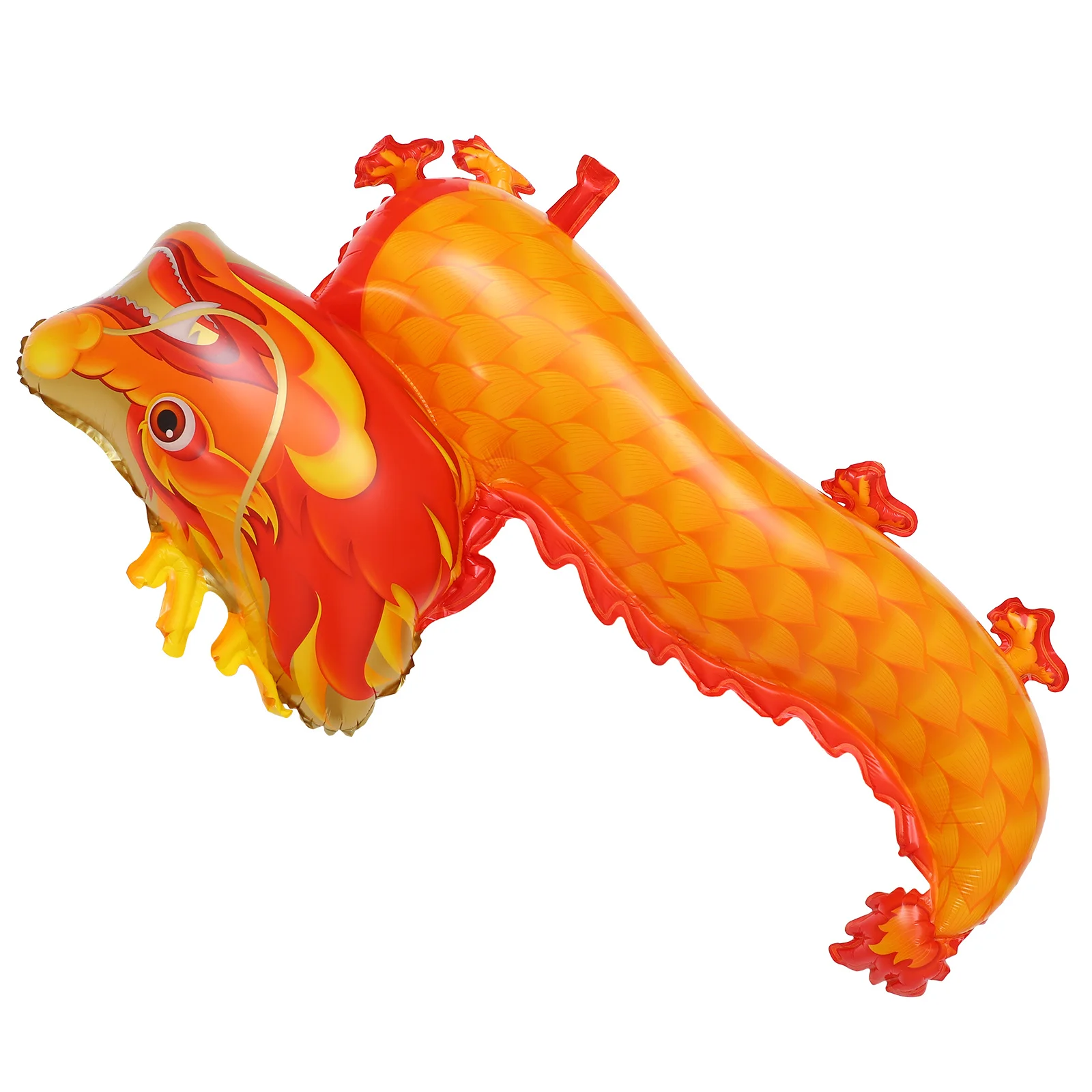 

Aluminum Foil Dragon Balloon Chinese New Year Party Favor Large Cartoon Balloon for Celebration Decorative