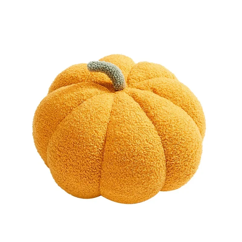 Retro throw pillow living room sofa cute pumpkin cushion model room pillow