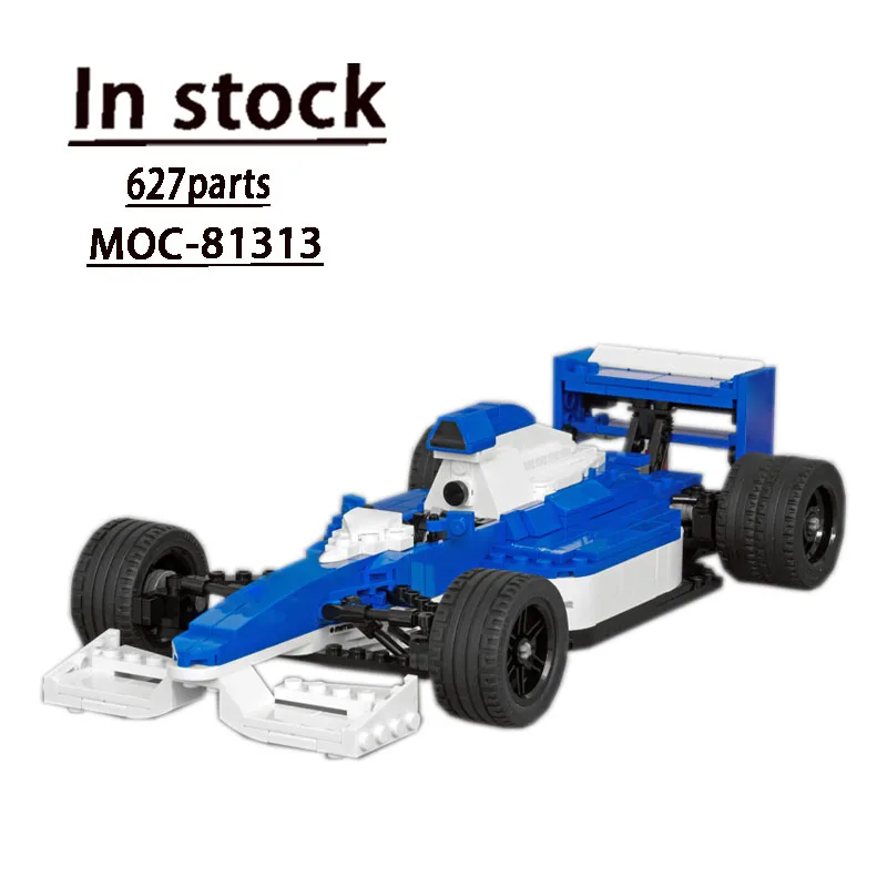 

MOC-81313 Formula Car Splicing Assembly Building Blocks • 627 Parts MOC Creative Building Blocks Kids Birthday Toy Gift