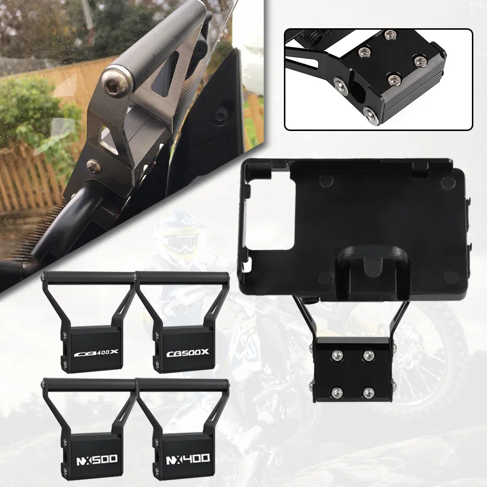 

2026 2025 New Motorcycle GPS Mounting Bracket Accessories For Honda CRF1000L Africa Twin CB400X CB500X NX400 NX500 2023 2024