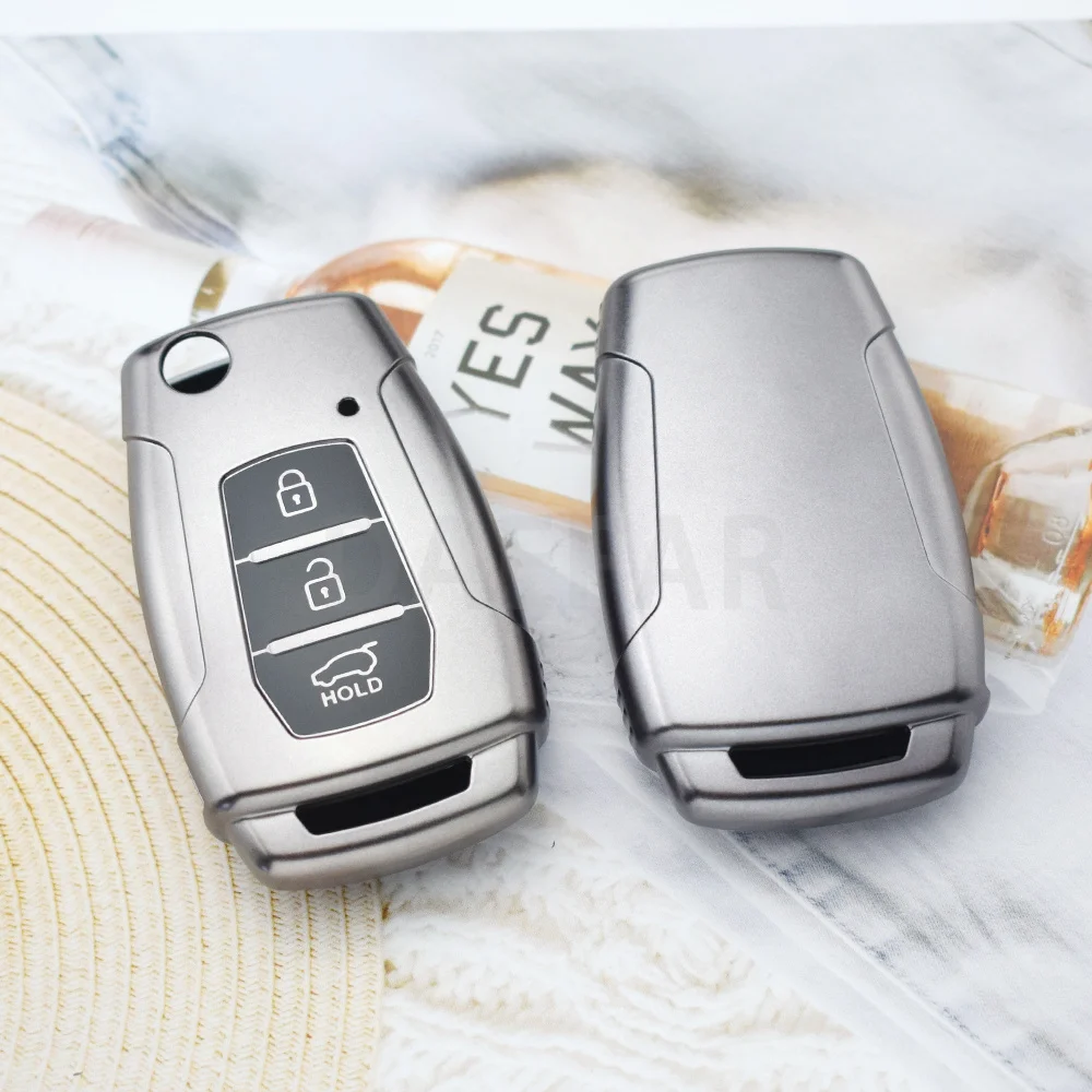 Car Key Fob Bag for SsangYong Kyron 2 Sanka Actyon Korando Tivoli 2020 Musso Korea TPU Car Flip Key Case Cover Shell Accessories