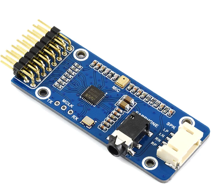 

WM8960 Stereo Codec Audio Module Play/Record 3D Surround Sound Recording Programmable Encoder Module for Arduino SMT32