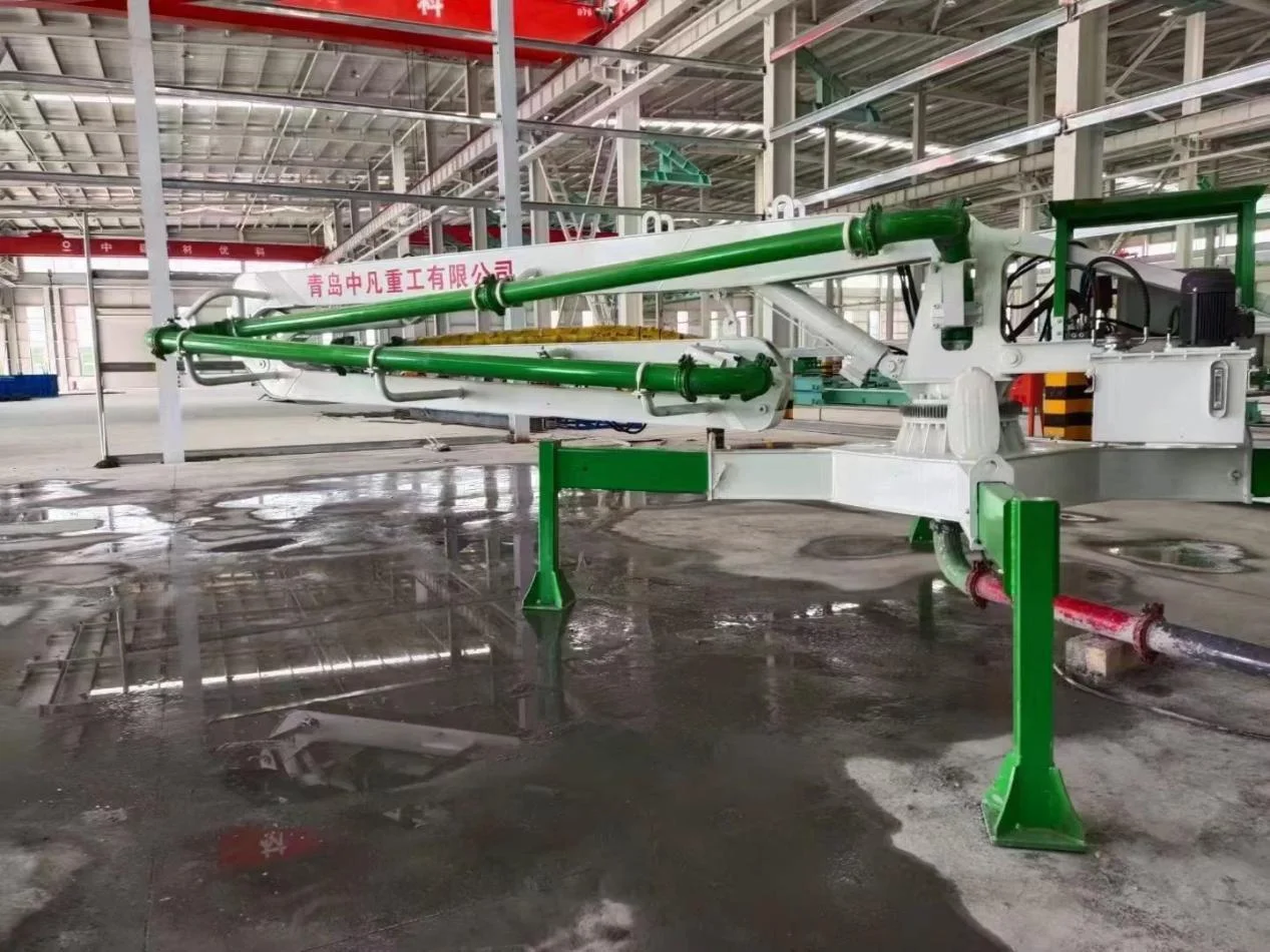 HGY13 Concrete Distributor Placing Boom | Intelligent Hydraulic Control High Efficiency Pouring Spreader 13m Reach 360