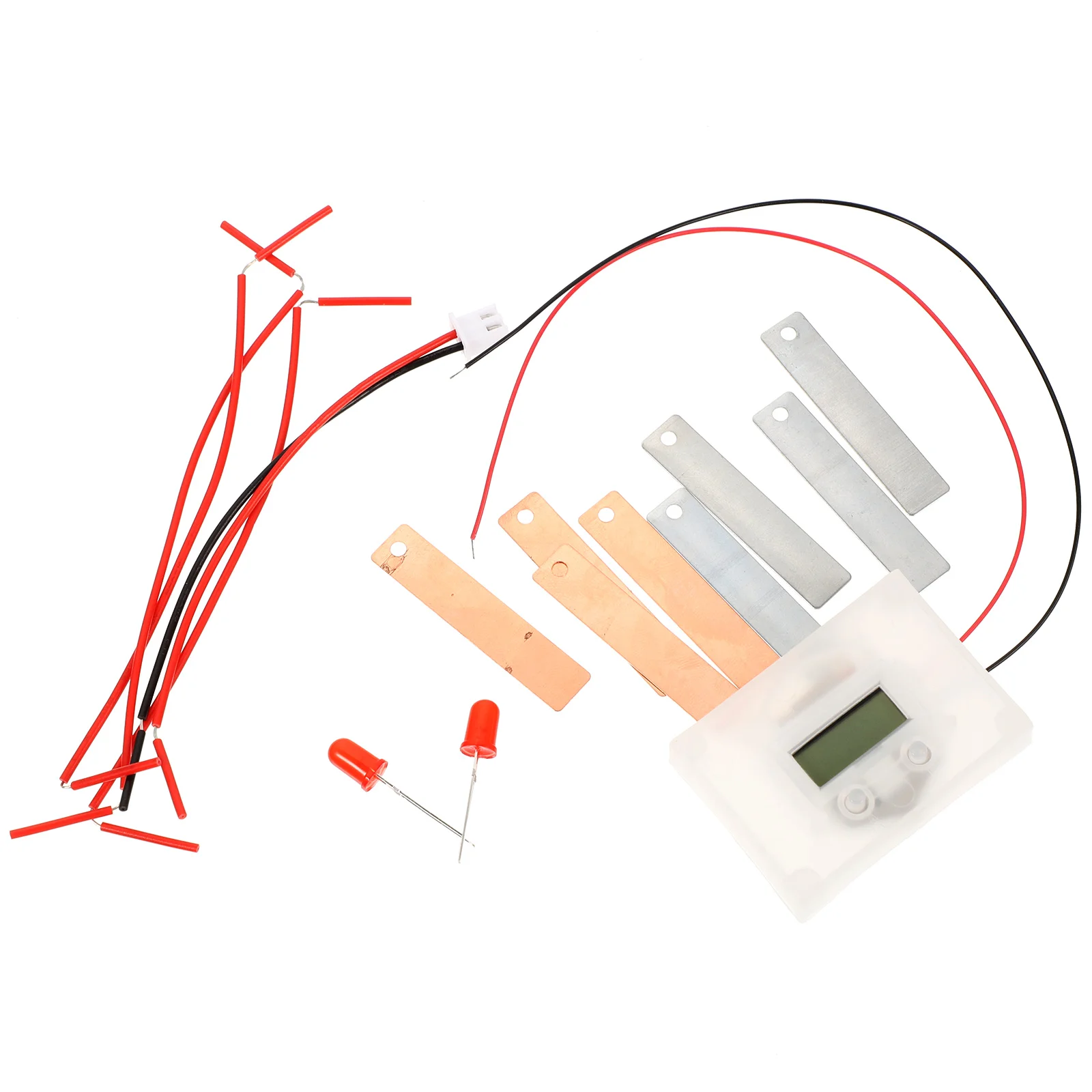 

Fruit Experiments Science Kits Lab DC for Kids Diy Metal Potato Electricity Pupils Material Package Batteries