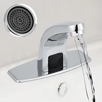 Automatic Infrared Sensor Faucet Kitchen Bathroom Sink Cold Water Tap with Control Box Sensor Water Tap