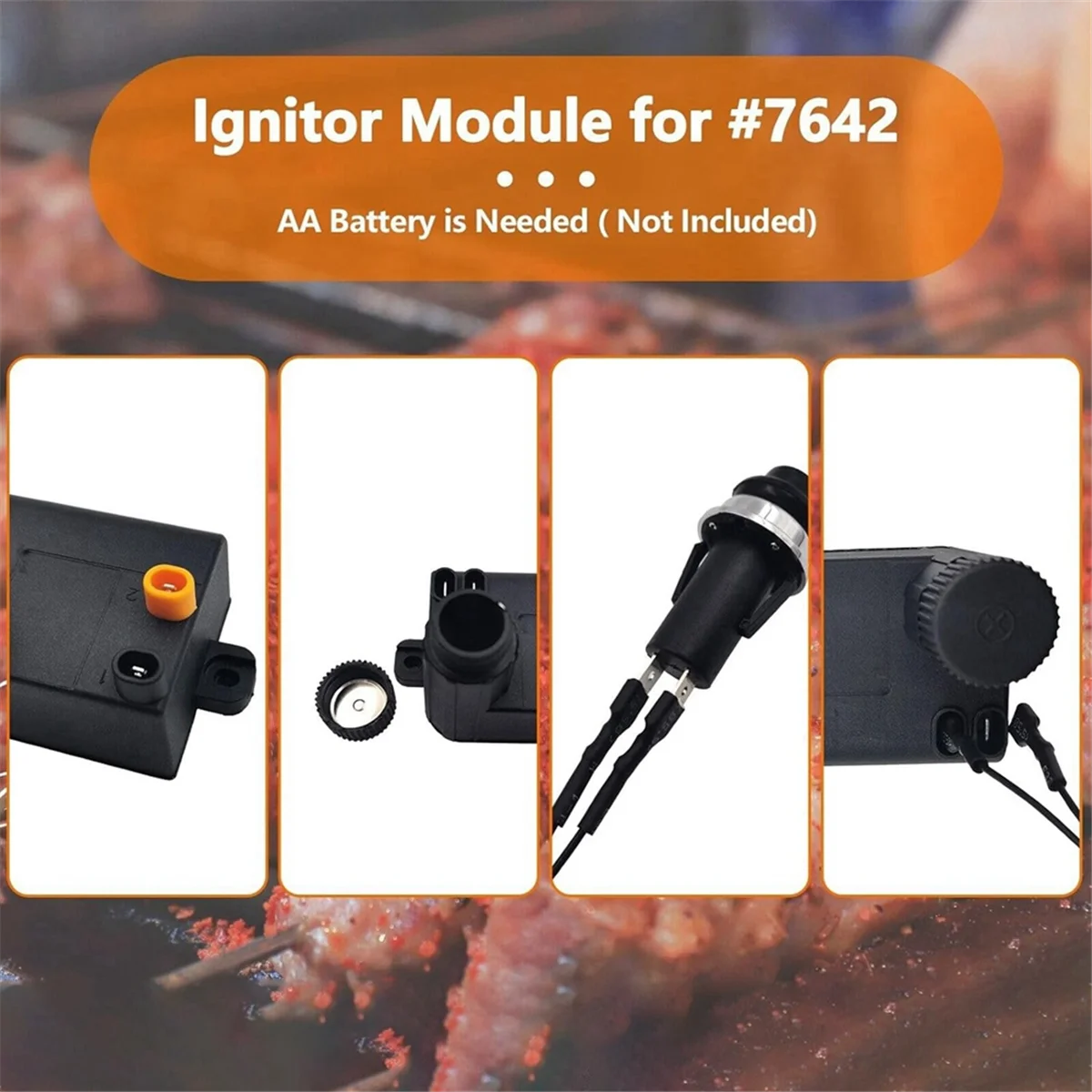 Para spirit 7642 grill kit de ignição para spirit i & ii 210-310 gás grilleletrônico kit de ignição para modelos E-210S-210E-310