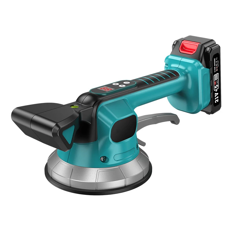 Electric Tile Vibrator Cordless Tile Tiling Machine for Laying Floor and Wall Tiles Tile Laying Machine With 10 Gears Adjustment