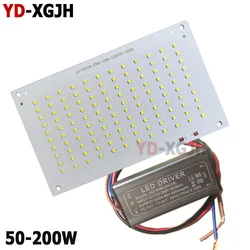 50W 100W,150W SMD2835,LED PCB Board Aluminum 75V 10000Lm 260-280MA Floodlight Outdoor Retrofit Lamp Board Accessorie PCB driver