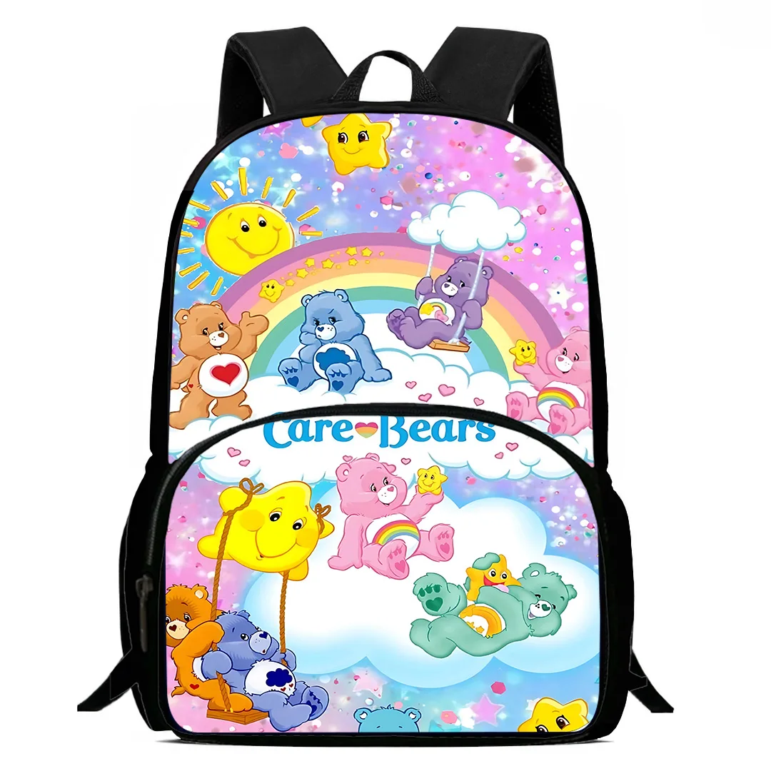 Mochilas de oso de dibujos animados para niños y niñas, regalo de cumpleaños para estudiantes, mochilas escolares de gran capacidad, mochilas de Camping duraderas