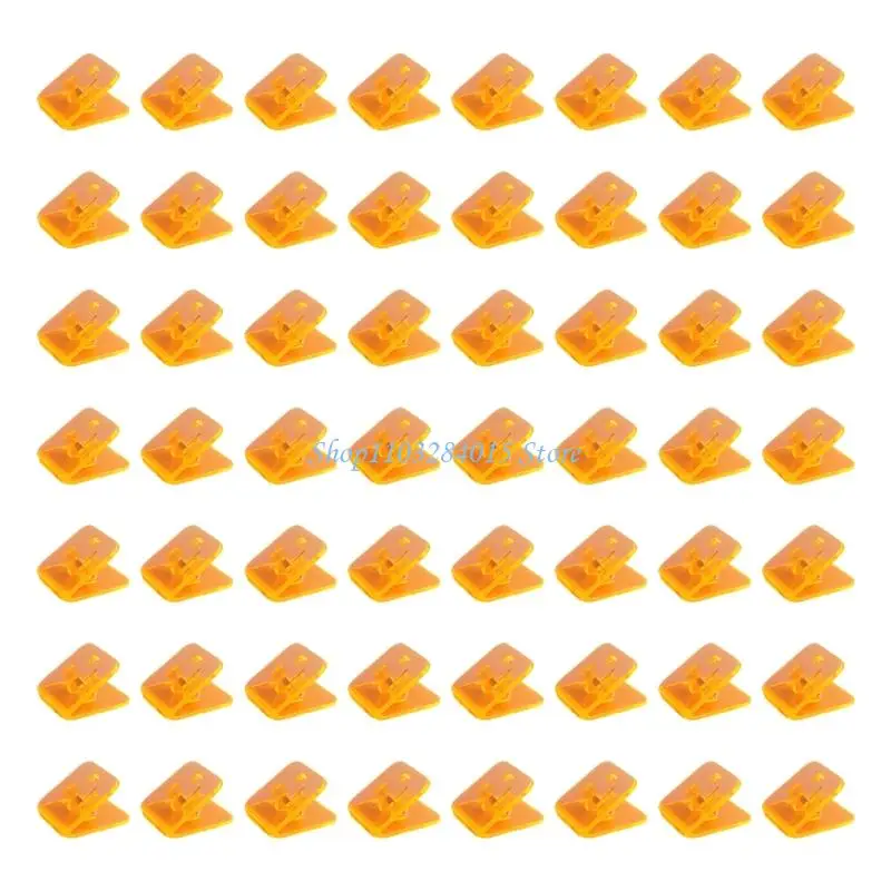 R6FF 100PECES CLIP CLAP CARTA SQUATTO CLAMPS CLAMPS CLIP BASSO DEL PER OFFICIO