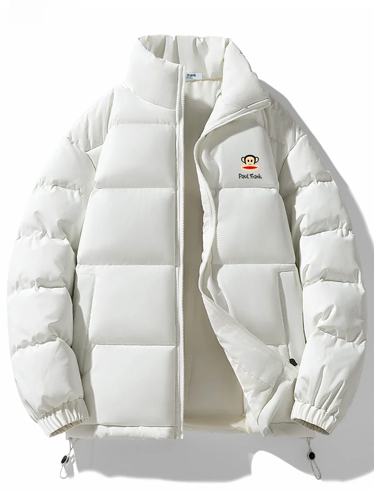 

PaulFrank Thiened Winter Jaet Men's Casual Loose Coat Stand Collar Polyester Fiber Warmth Youth Faion Winter Outerwear