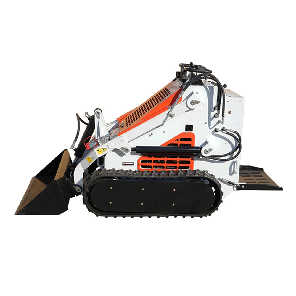 China Supply Compact Mini slip Skid Steer Loader Construction Machine Small Skip Steer Loader