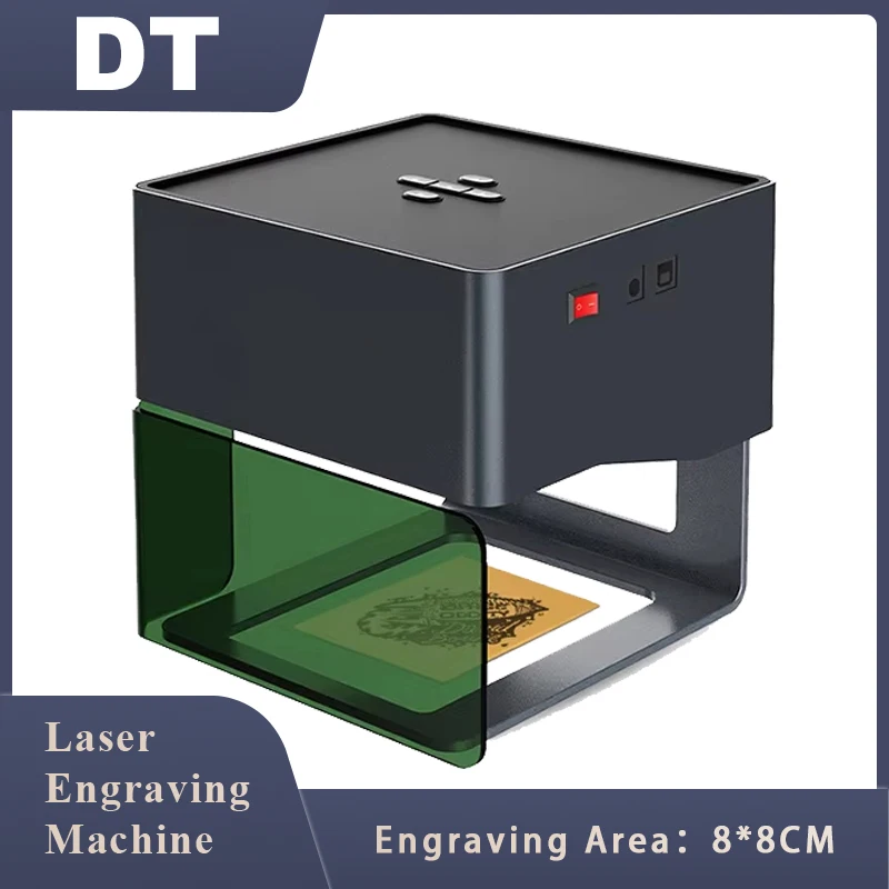 Mini Laser Engraving Machine Home-Use DIY Machine High Speed Logo Mark Printer Laser Printer For Wood Plastic Bamboo Leather