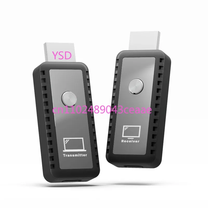 30m Wireless HDMI Video Transmitter (HD Extender, Office Conference Screen Mirroring Device)