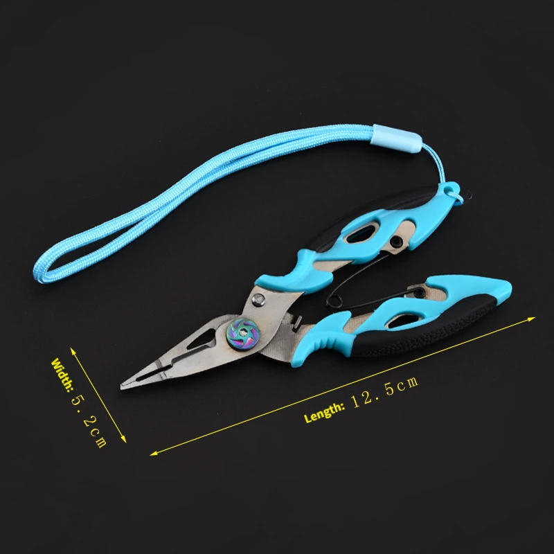 Stainless Steel Fishing Pliers Multifunctional  Lua Pliers Fishing Controller Fishing Gear Outdoor Products Outdoor Fishing