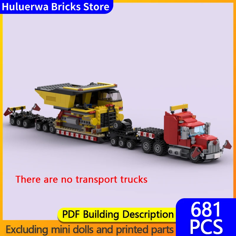 

Speed Hypercar Model MOC Building Bricks Heavy-Duty Transport Vehicles Modular Technology Gifts Holiday Assemble Children Toys
