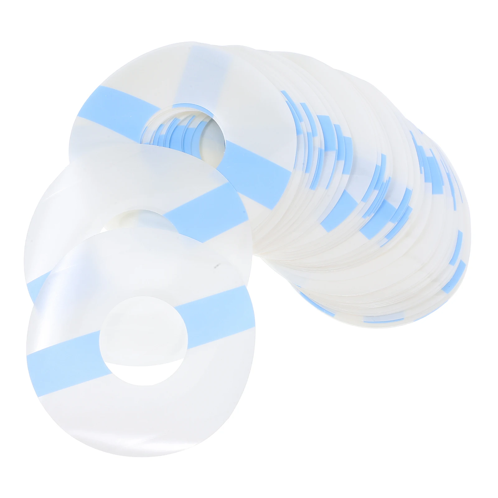 

50 Pcs Fixing Stickers Round Invisible Adhesive Patches for Sports Anti Drop Comfort Sensor Stickers For Sports Fit Sensor