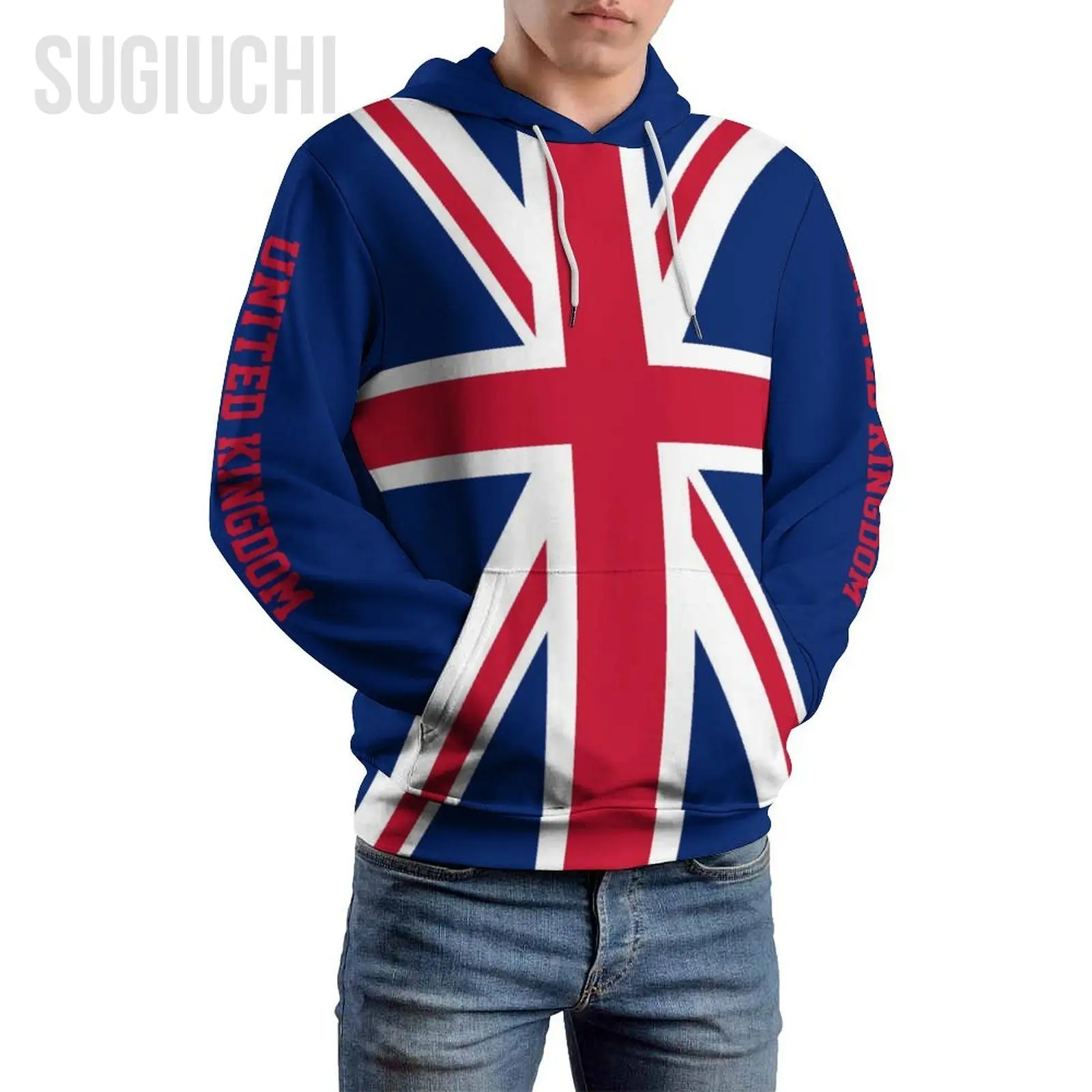 Unisex 3D Hoodie United Kingdom Flag Men Women Polyester Harajuku Sweatshirt Pullover Hoodies Casual Cool