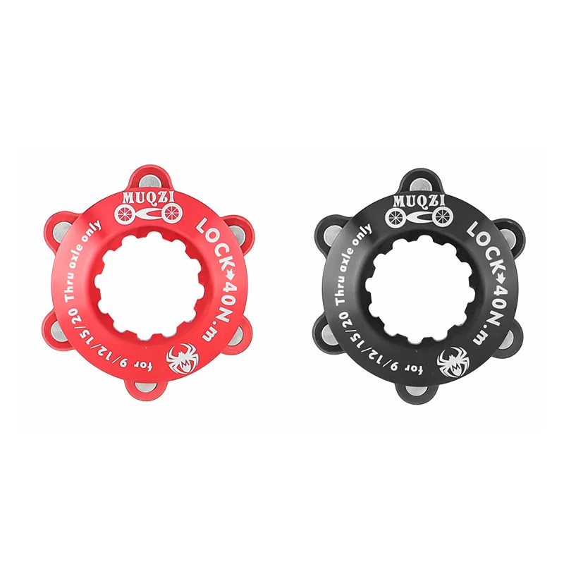 Bike Centerlock To 6-Hole Adapter Mountain Bike Hub Center Lock Conversion 6 Bolt Disc Brake Rotor Cycling Accessoires